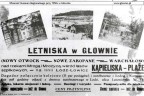 Folder reklamowy kurortu Głowno - lata 30 XX w.