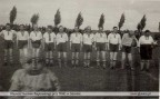 Mecz piłki nożnej - Rada Miasta kontra głowieńscy kupcy - 1946 r.