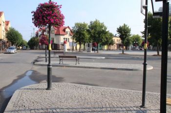 Plac Wolności w Głownie