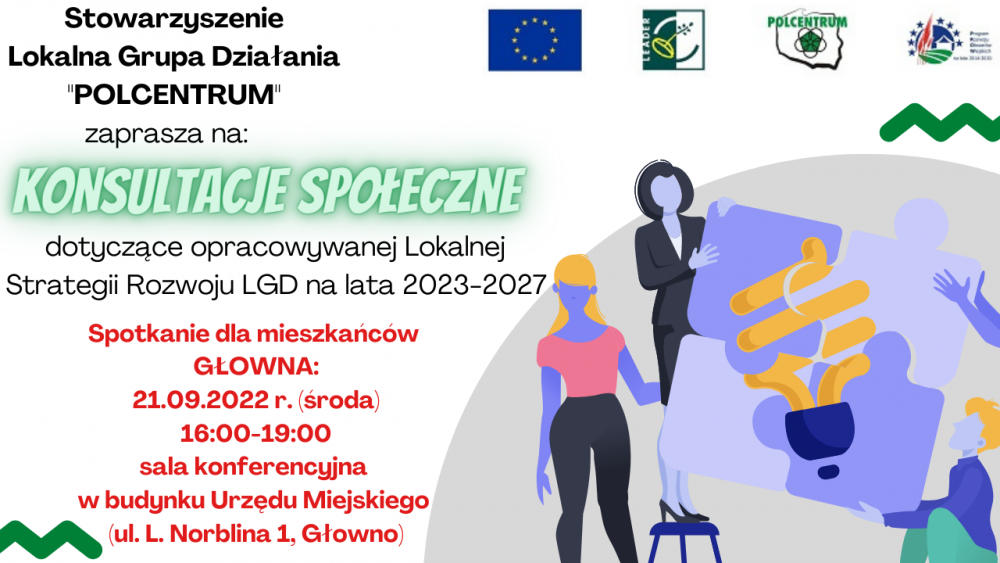 Zaproszenie do udziału w konsultacjach społecznych