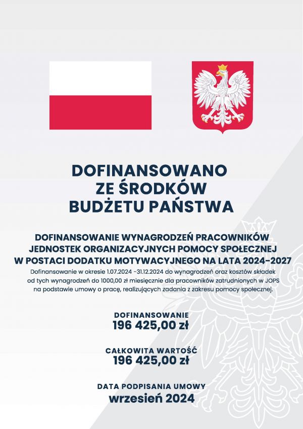plakat informacyjny