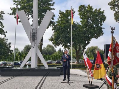 Miejskie uroczystości upamiętniające 86. rocznicę wybuchu II wojny światowej