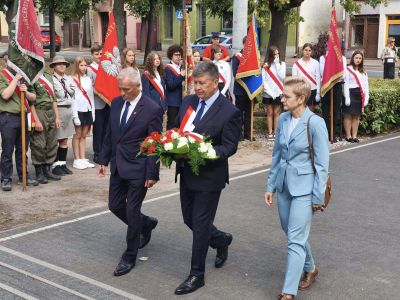 Miejskie uroczystości upamiętniające 86. rocznicę wybuchu II wojny światowej