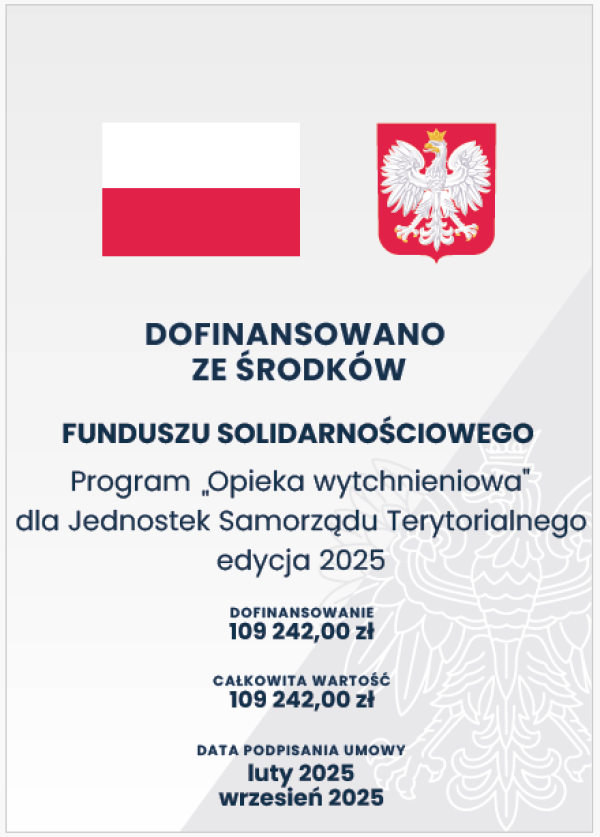 Plakat informacyjny
