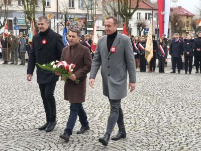 Uroczystości miejsko-powiatowe z okazji 107. rocznicy odzyskania przez Polskę Niepodległości