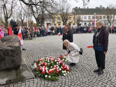 Uroczystości miejsko-powiatowe z okazji 107. rocznicy odzyskania przez Polskę Niepodległości