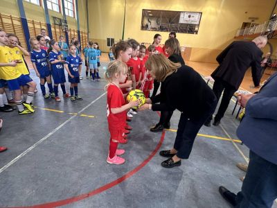 Turniej piłki nożnej dziewcząt z rocznika 2016 i młodszych
