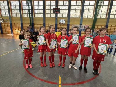 Turniej piłki nożnej dziewcząt z rocznika 2016 i młodszych