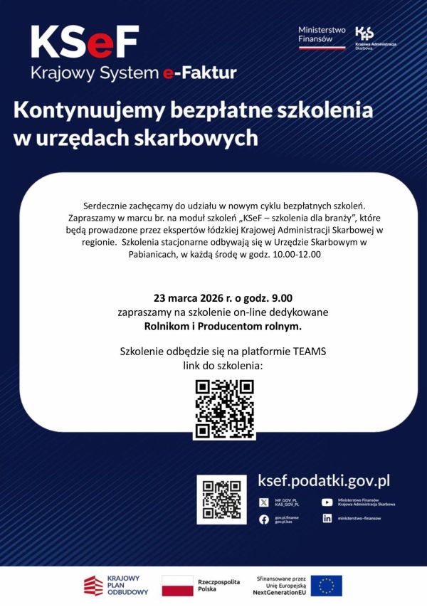 Szkolenie KSeF
