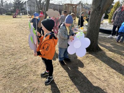 Wiosna zagosciła w przedszkolach