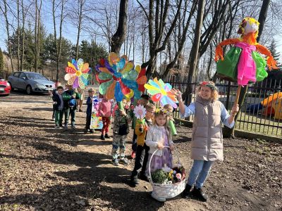 Wiosna zagosciła w przedszkolach