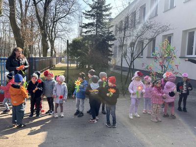 Wiosna zagosciła w przedszkolach