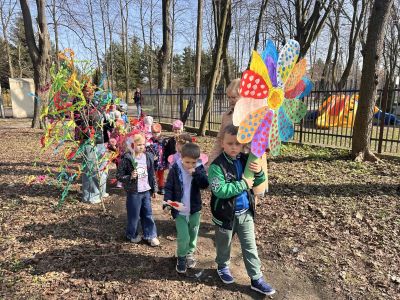 Wiosna zagosciła w przedszkolach