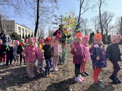 Wiosna zagosciła w przedszkolach