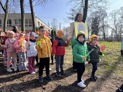 Wiosna zagosciła w przedszkolach
