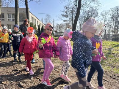 Wiosna zagosciła w przedszkolach