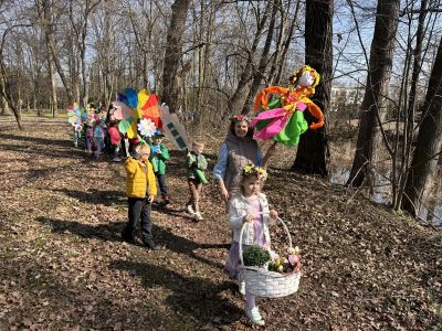 Wiosna zagosciła w przedszkolach