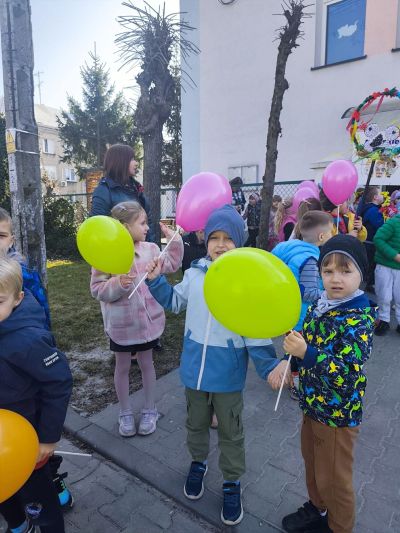 Wiosna zagosciła w przedszkolach