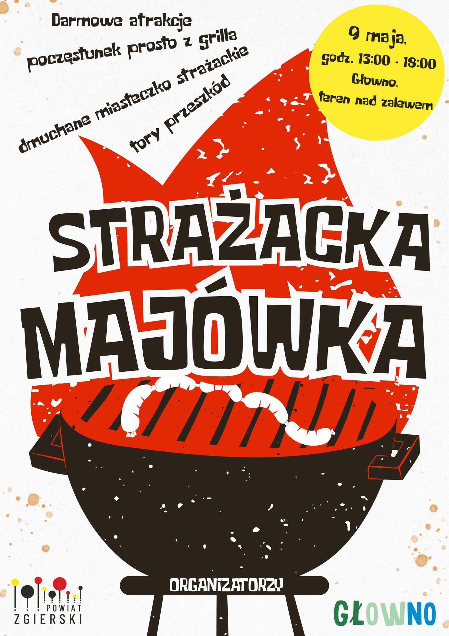 plakat Strażacka Majówka