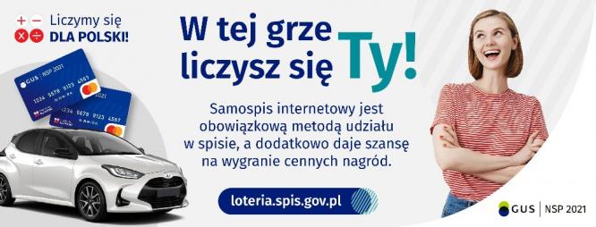 Loteria Narodowego Spisu Powszechnego Ludności i Mieszkań 2021