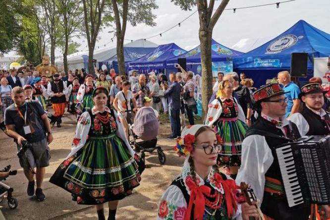 Głowno na Dożynkach Wojewódzkich w Rogowie