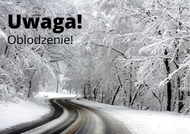 Ostrzeżenie meteorologiczne - oblodzenie