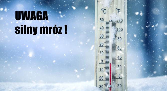 Ostrzeżenie meteorologiczne - silny mróz